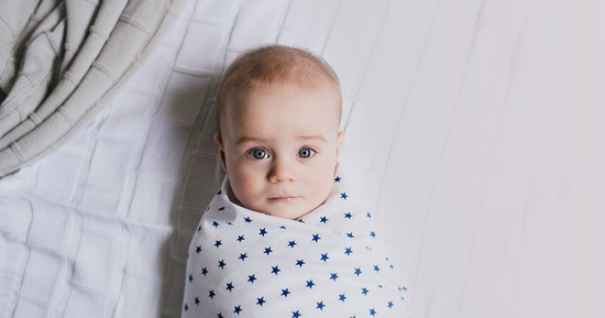 Little Turtle Baby Stretch 100% Cotton Wraps, 