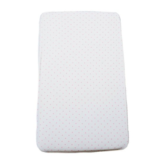 Little Turtle Baby, 100% jersey cotton, large size bassinet sheet, rectangle shape, soft on babies` skin